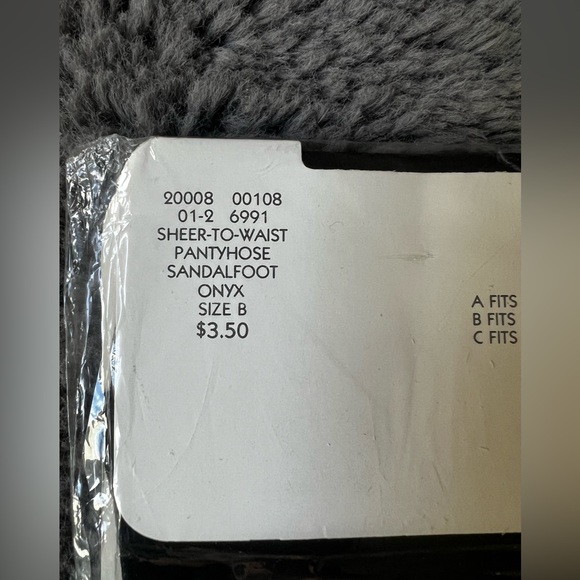 NWT Vintage Barney’s New York Sandal Foot PantyHose - Picture 4 of 4
